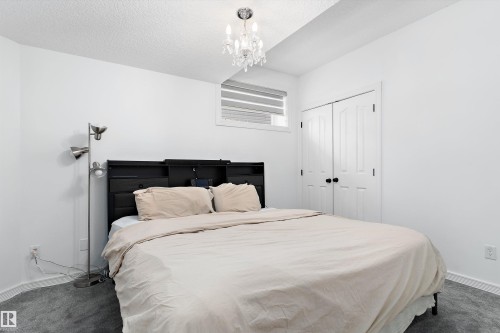 Basement Bedroom - 1242 Starling Drive, Edmonton, AB - Indoor Photo Showing Bedroom