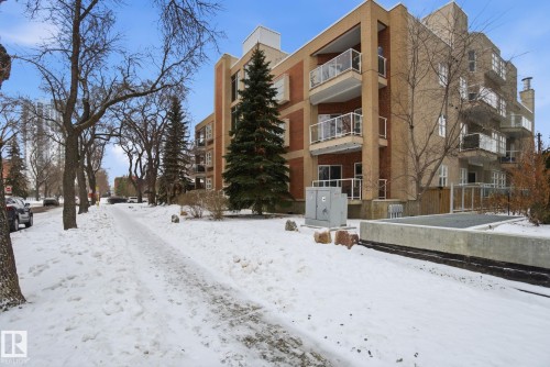 205 9910 111 Street, Edmonton, AB - Outdoor With Balcony