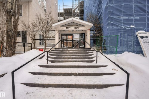 Property entrance - 102 10711 83 Avenue, Edmonton, AB - Outdoor