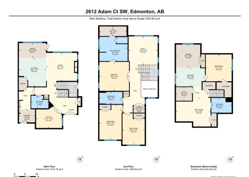 Floor plan - 2612 Adam Court Sw, Edmonton, AB - Other