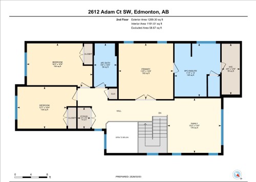 Floor plan - 2612 Adam Court Sw, Edmonton, AB - Other