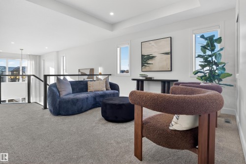 213 Paterson Link, Edmonton, AB - Indoor Photo Showing Living Room
