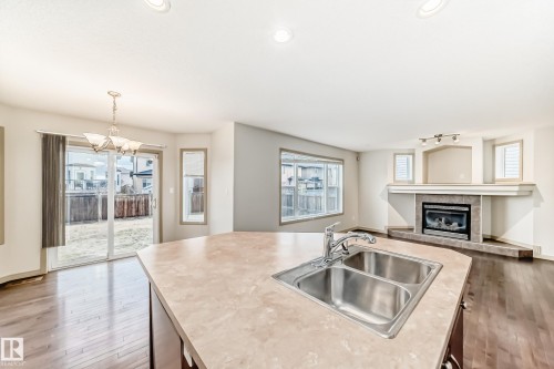 5930 165 Avenue, Edmonton, AB - Indoor With Fireplace