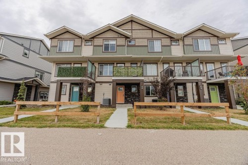 63 50 Mclaughlin Drive, Spruce Grove, AB - Outdoor With Balcony With Facade