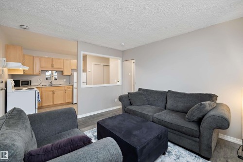 4 8803 101 Street, Edmonton, AB - Indoor Photo Showing Living Room