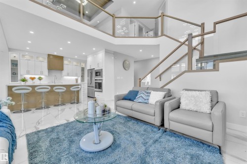 12603 44 Street, Edmonton, AB - Indoor Photo Showing Living Room