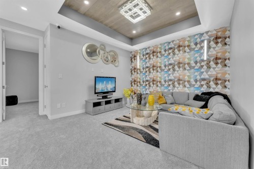 12603 44 Street, Edmonton, AB - Indoor With Fireplace