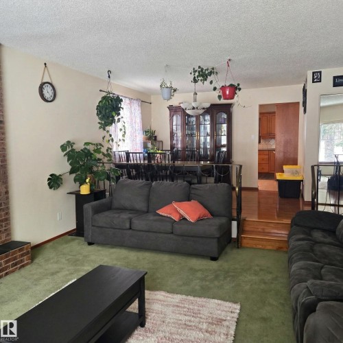 3105 130A Avenue, Edmonton, AB - Indoor Photo Showing Living Room