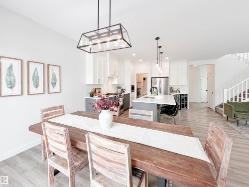 97 Joyal Way, St. Albert, AB - Indoor Photo Showing Dining Room