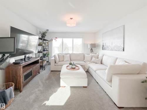 97 Joyal Way, St. Albert, AB - Indoor Photo Showing Living Room