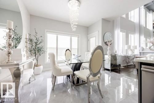 4705 35 Street, Beaumont, AB - Indoor Photo Showing Dining Room