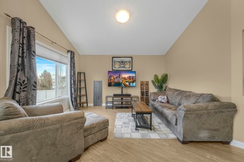 116 Castle Drive, Edmonton, AB - Indoor Photo Showing Living Room