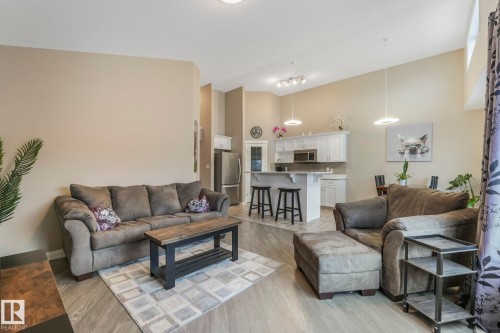 116 Castle Drive, Edmonton, AB - Indoor Photo Showing Living Room