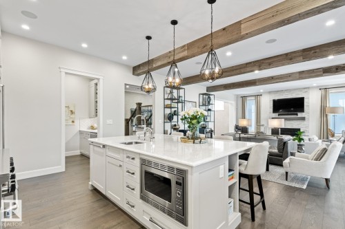 7216 156 Street, Edmonton, AB - Indoor With Fireplace