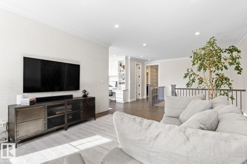 7216 156 Street, Edmonton, AB - Indoor Photo Showing Living Room