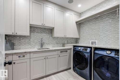 7216 156 Street, Edmonton, AB - Indoor Photo Showing Laundry Room