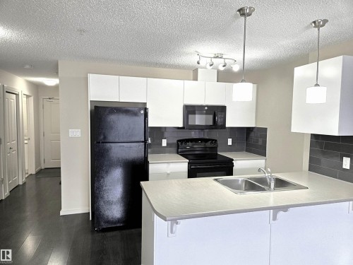 306 340 Windermere Road, Edmonton, AB - Indoor Photo Showing Kitchen With Double Sink