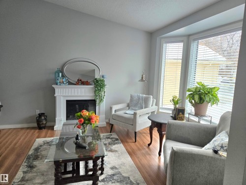 6 Dunewood Place, St. Albert, AB - Indoor Photo Showing Living Room With Fireplace
