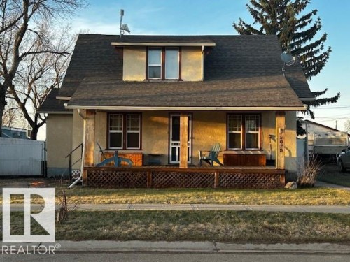 5028 50 Avenue, Chipman, AB - Outdoor With Deck Patio Veranda