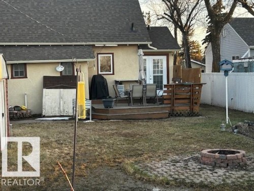 5028 50 Avenue, Chipman, AB - Outdoor With Deck Patio Veranda