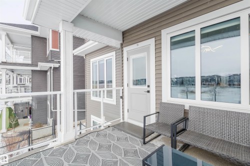 Doorway to property with radiator heating unit - 16217 32 Avenue, Edmonton, AB - Outdoor With Deck Patio Veranda