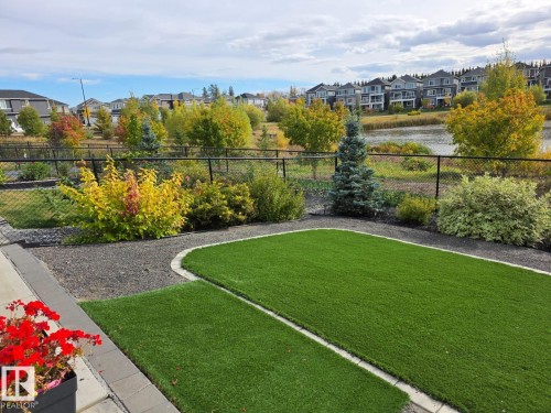 View of yard featuring a residential view - 16217 32 Avenue, Edmonton, AB - Outdoor With View