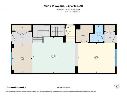 View of property floor plan - 16616 31 Avenue, Edmonton, AB - Other