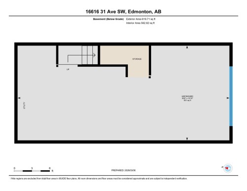 View of home floor plan - 16616 31 Avenue, Edmonton, AB - Other