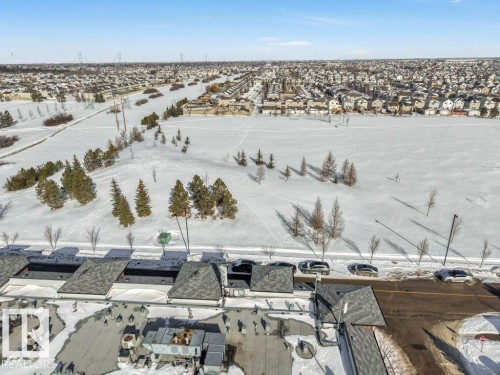 Aerial perspective of suburban area - 101 400 Silver Berry Road, Edmonton, AB - Outdoor With View