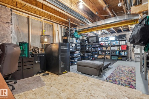 76 330 Bulyea Road, Edmonton, AB - Indoor Photo Showing Basement