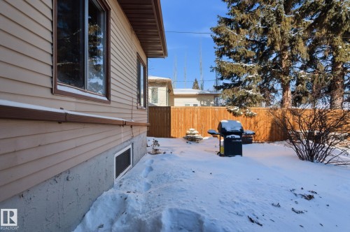 View of snow covered exterior - 12225 134 Street, Edmonton, AB - Outdoor