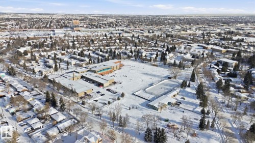 View of snowy aerial view - 12225 134 Street, Edmonton, AB - Outdoor With View