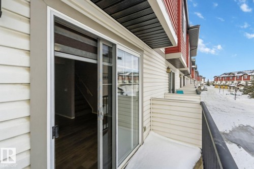 View of balcony - 16 3751 12 Street, Edmonton, AB - Outdoor With Exterior