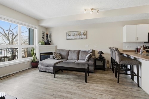 402 11109 84 Avenue, Edmonton, AB - Indoor Photo Showing Living Room