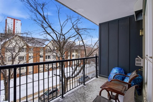 402 11109 84 Avenue, Edmonton, AB - Outdoor With Balcony With Exterior