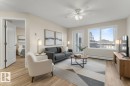 201 5340 199 Street, Edmonton, AB  - Indoor Photo Showing Living Room 