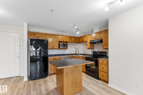 201 5340 199 Street, Edmonton, AB - Indoor Photo Showing Kitchen