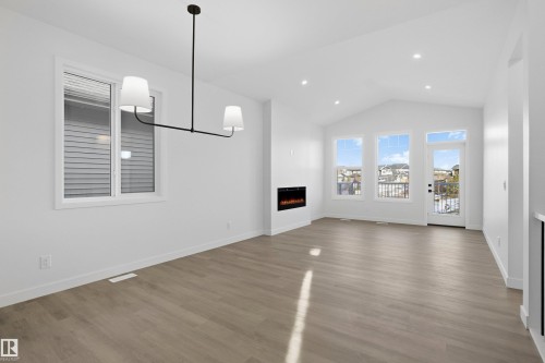 3704 Cross Landing, Edmonton, AB - Indoor With Fireplace