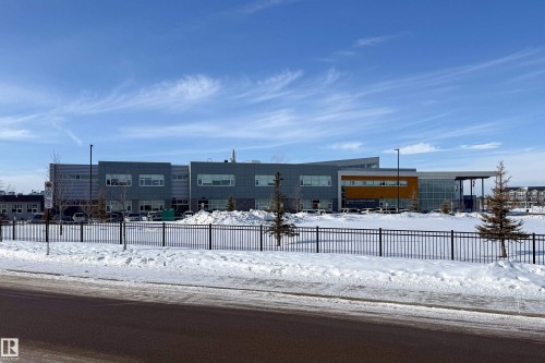View of snow covered building - 1199 Watt Drive, Edmonton, AB - Outdoor
