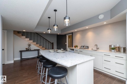 7549 May Common, Edmonton, AB - Indoor Photo Showing Kitchen With Upgraded Kitchen