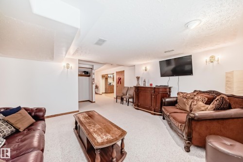 17416 53 Avenue, Edmonton, AB - Indoor Photo Showing Living Room