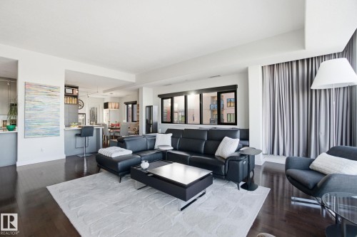 1102 10319 111 Street, Edmonton, AB - Indoor Photo Showing Living Room