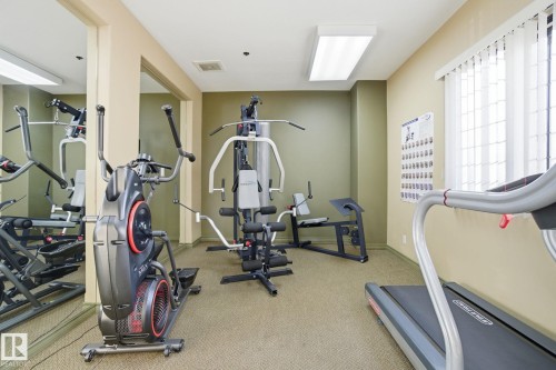 1102 10319 111 Street, Edmonton, AB - Indoor Photo Showing Gym Room