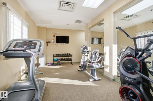 1102 10319 111 Street, Edmonton, AB - Indoor Photo Showing Gym Room