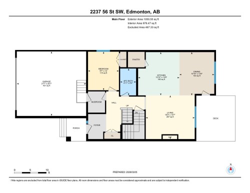 View of property floor plan - 2237 56 Street, Edmonton, AB - Other