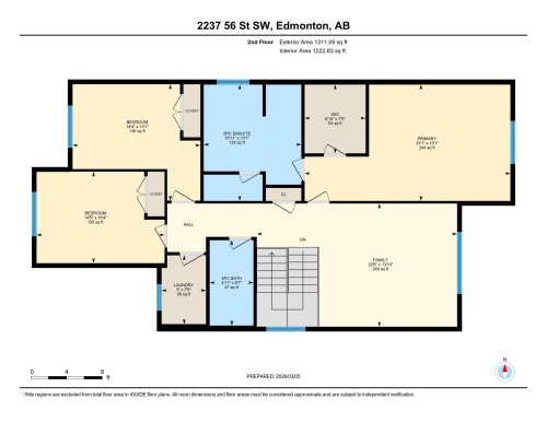 View of property floor plan - 2237 56 Street, Edmonton, AB - Other