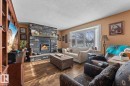4712 49 Avenue, Cold Lake, AB  - Indoor Photo Showing Living Room With Fireplace 