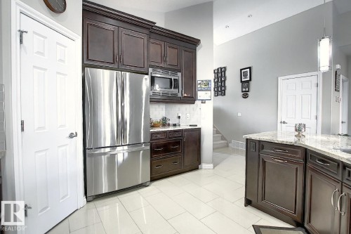 13020 164 Avenue, Edmonton, AB - Indoor Photo Showing Kitchen With Upgraded Kitchen