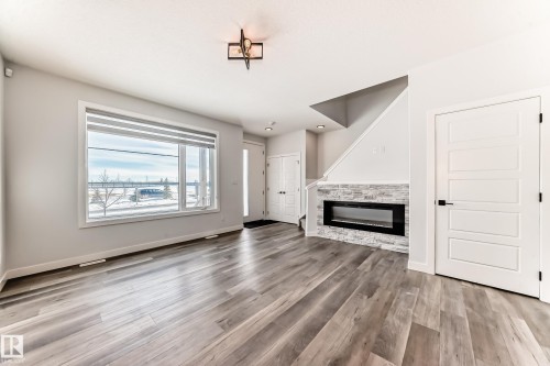 22 Meadowview Way, Leduc, AB - Indoor With Fireplace