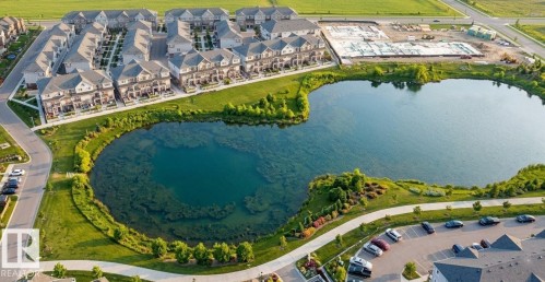 Bird's eye view of a large body of water - #127 2905 141 Street, Edmonton, AB - Outdoor With Body Of Water With View